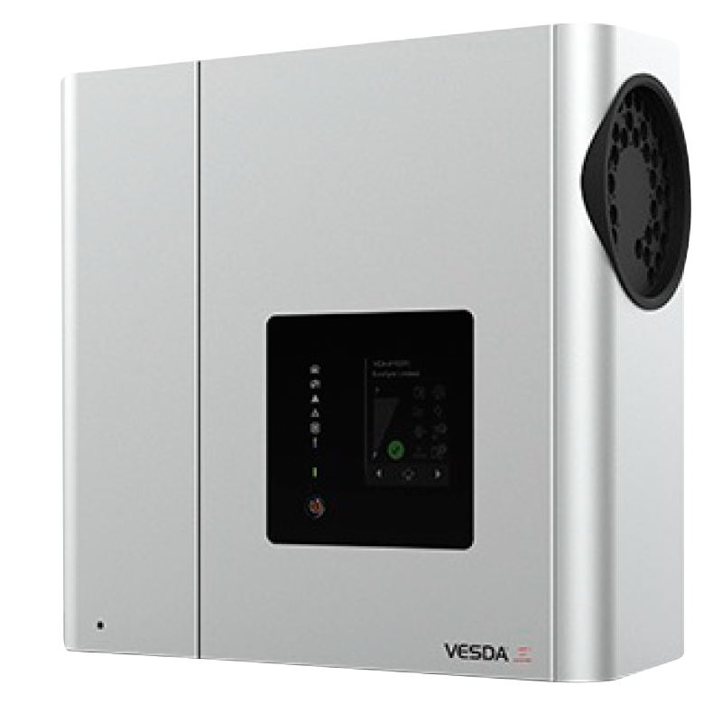 Sistema de Aspiración XTRALIS™ Vesda-E™ VEA-40 con Pantalla de 3.5"//XTRALIS™ Vesda-E™ VEA-40 Aspiration System with 3.5'' Screen