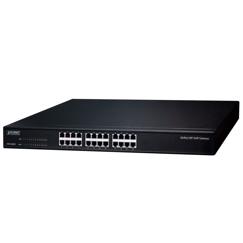 Gateway VoIP SIP PLANET™ de 24 Puertos (24 FXS)//PLANET™ 24-Port SIP VoIP Gateway (24 FXS)