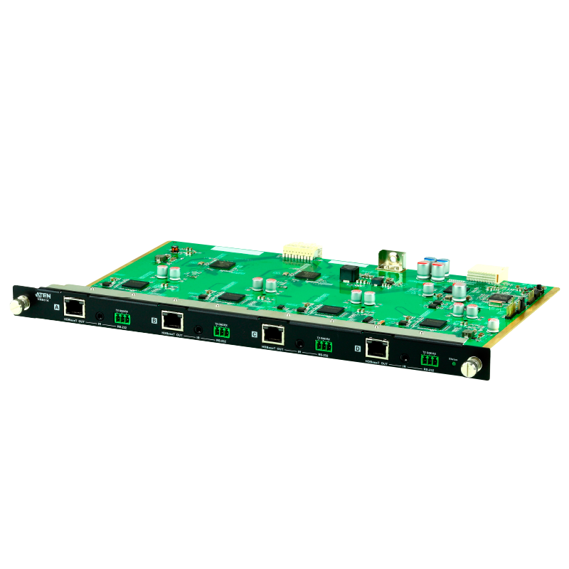 Tarjeta de Salida HDBaseT ATEN™ de 4 puertos//ATEN™ 4-Port HDBaseT Output Board