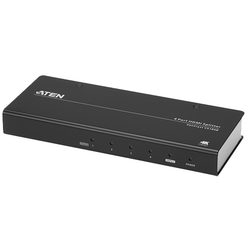 Distribuidor HDMI True 4K ATEN™ de 4 puertos//ATEN™ 4-Port True 4K HDMI Splitter