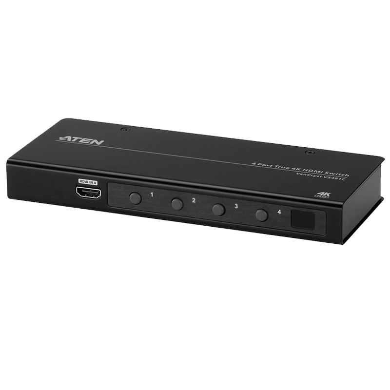 Switch HDMI True 4K ATEN™ de 4 puertos//ATEN™ 4-Port True 4K HDMI Switch