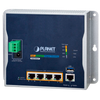 Router Industrial Gigabit PLANET™ de Montaje en Pared con 4 Puertos 802.3at PoE+ - Capa 2 (120W)//PLANET™ Industrial Wall-Mount Gigabit Router with 4-Port 802.3at PoE+ - L2 (120W)