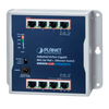 Switch Industrial Gigabit PoE+ PLANET™ de 8 puertos 10/100/1000T Montaje en Pared - Capa 2 - Carril Din (120W)//PLANET™ Industrial 8-Port 10/100/1000T Wall-mounted Gigabit PoE+ Switch (Din Rail) - L2 (120W)