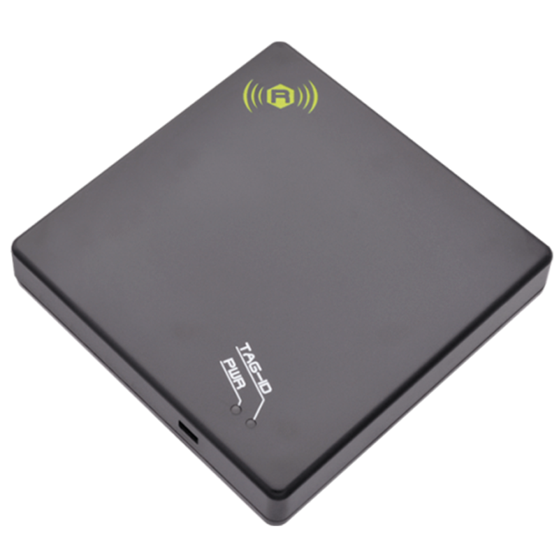 CAEN® R1250I - Tile - Lector de Escritorio Compacto RAID RFID (Gris Oscuro, ETSI)//CAEN® R1250I -Tile - Compact RAIN RFID Desktop Reader (Dark Grey, ETSI)