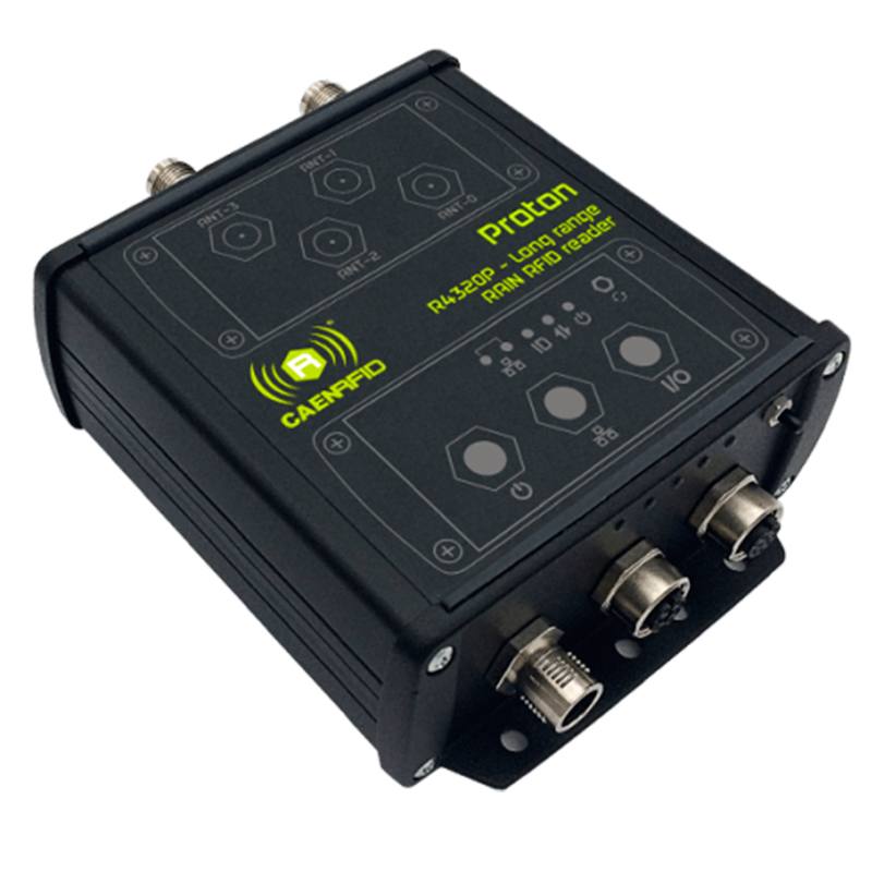 CAEN® R4320P - Protón - Lector RFID RAIN Industrial de Largo Alcance de 4 Puertos//CAEN® R4320P - Proton - Industrial 4-port Long Range RAIN RFID Reader