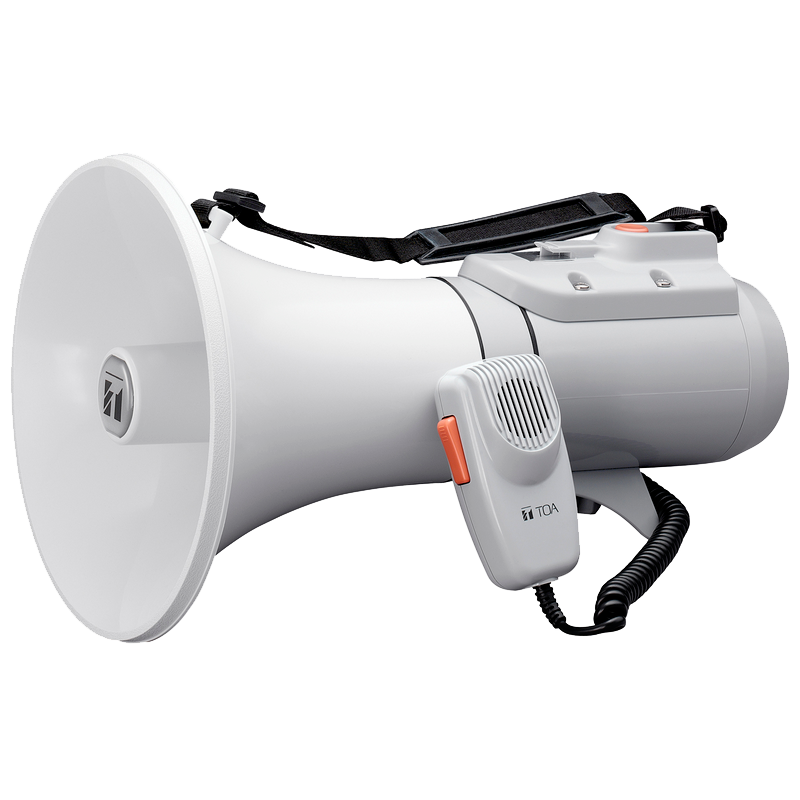 Megáfono TOA™ ER-2215W//TOA™ ER-2215W Shoulder Type Megaphone with Whistle